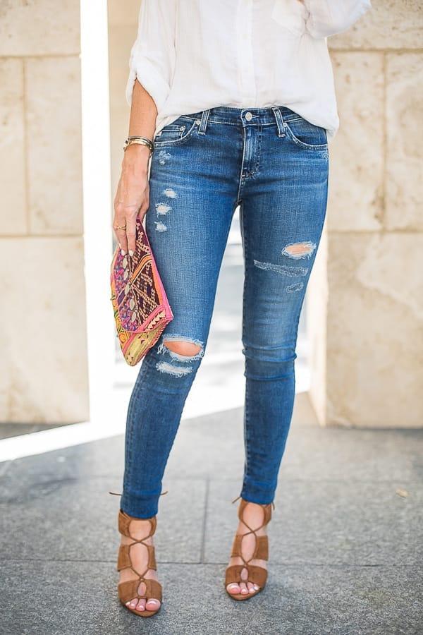 ag ripped jeans 16