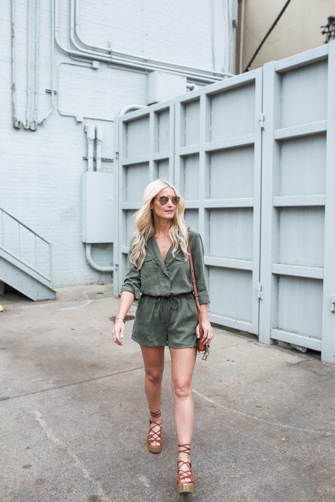 Lou and Grey Utility Romper 