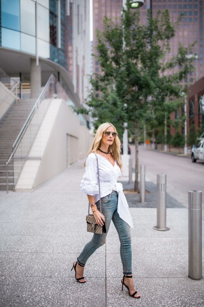 Dallas Fashion Blogger, Heather Anderson, Gucci Handbag