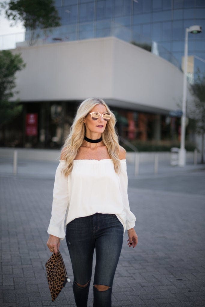 Sanctuary Top, Heather Anderson, Dallas Style Blogger, J Brand High Rise Jeans