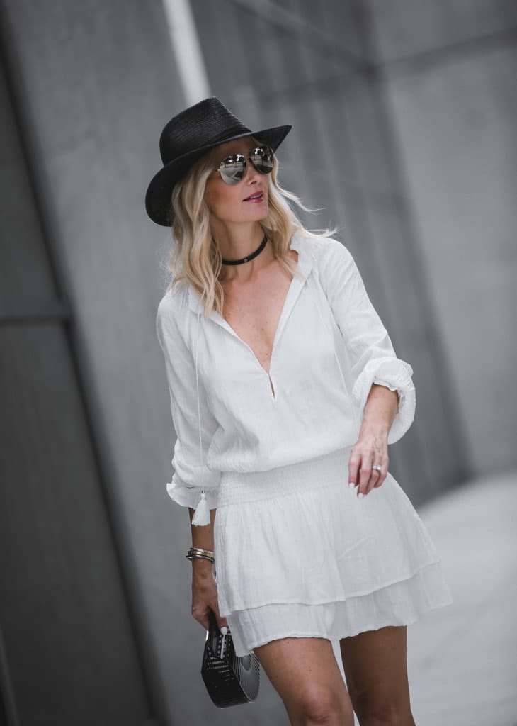 White Dress / Paige Denim White Summer Dress