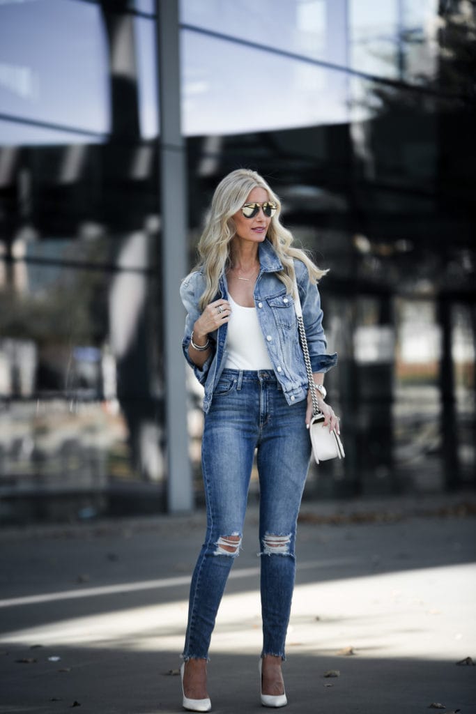 Double Denim spring outfit