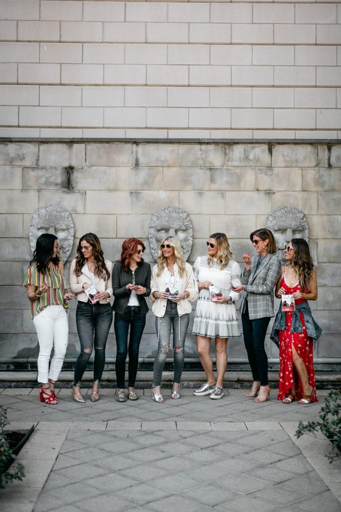 Dallas Style Bloggers eating healthy chocolate