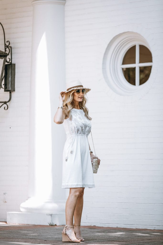 Dallas Fashion Blogger Wearing J Jill Dress