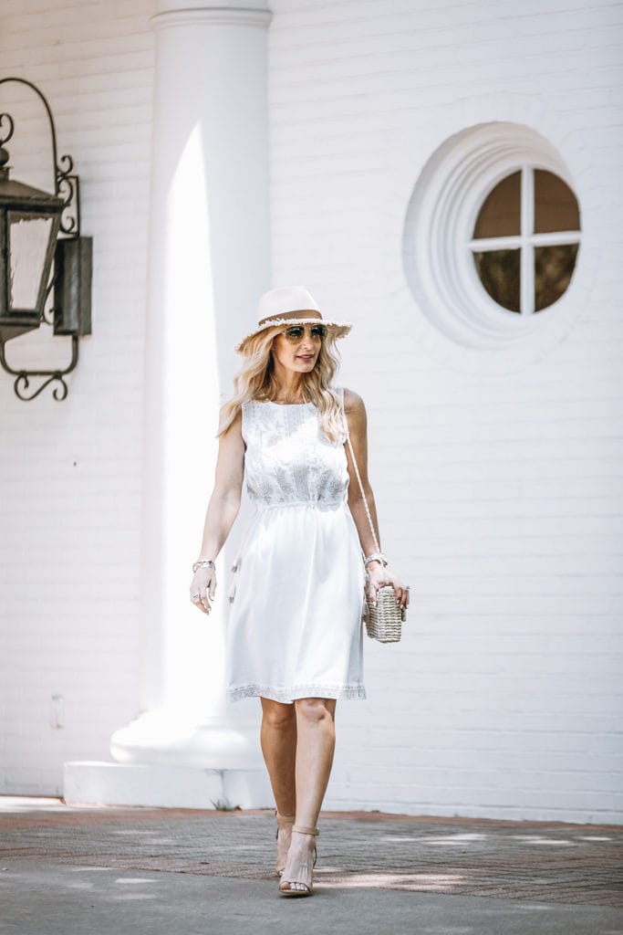 Casual Summer Dress  White Summer Dress from J Jill