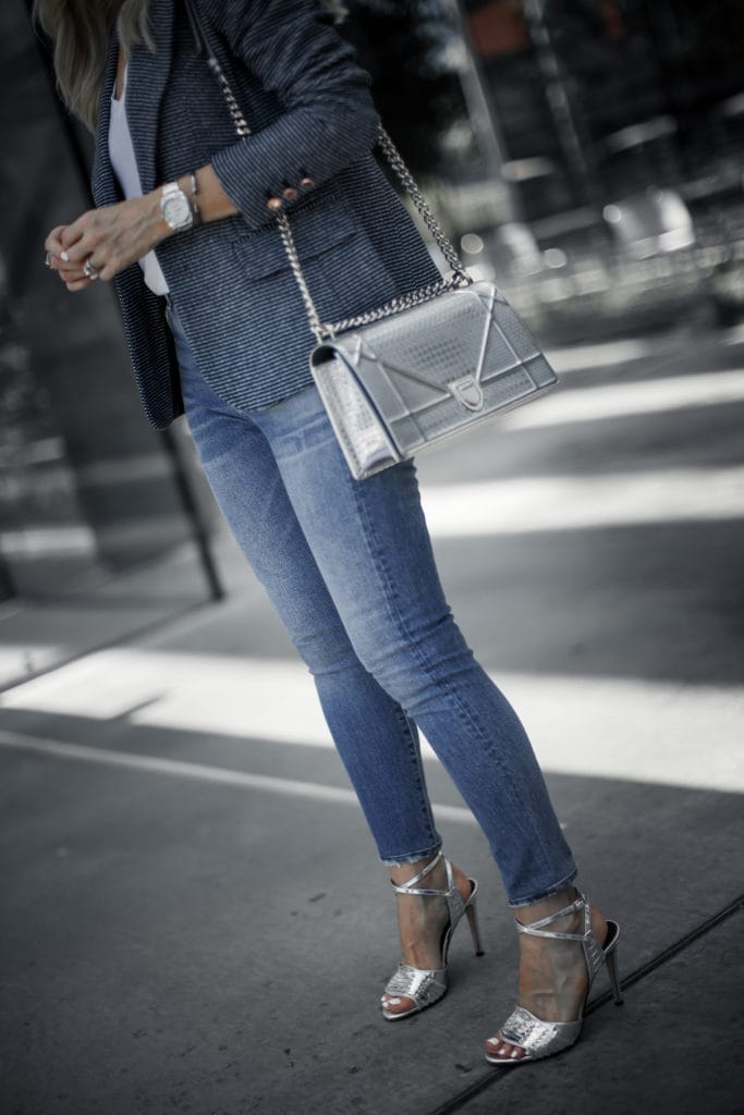 Dior handbag and Veronica Beard Heels 