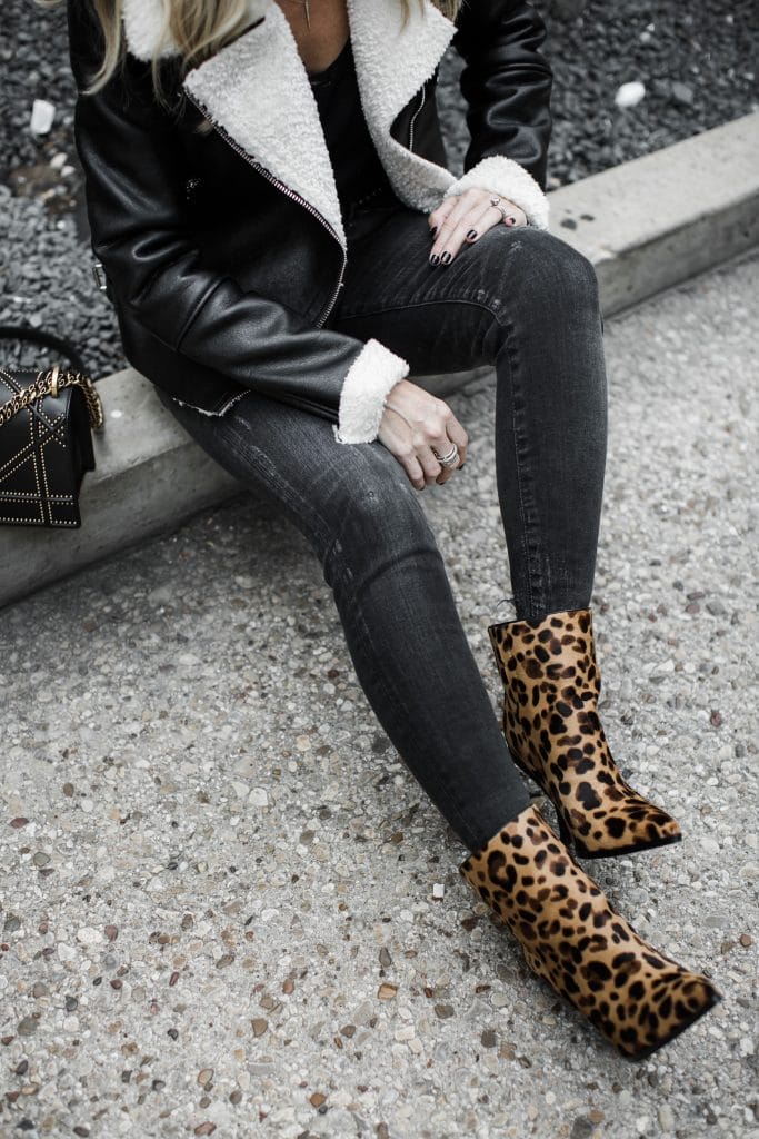 how to wear leopard booties