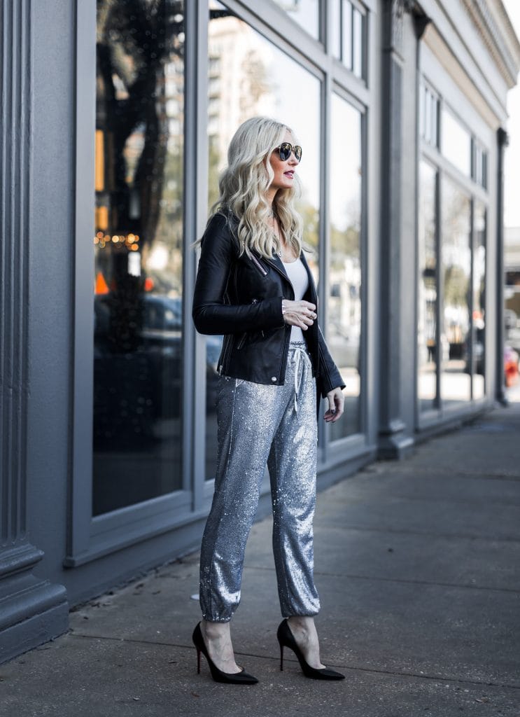 How to style sequin pants 