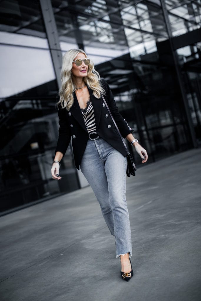 Best Balmain Blazer Dupes So Heather Dallas Fashion Blogger