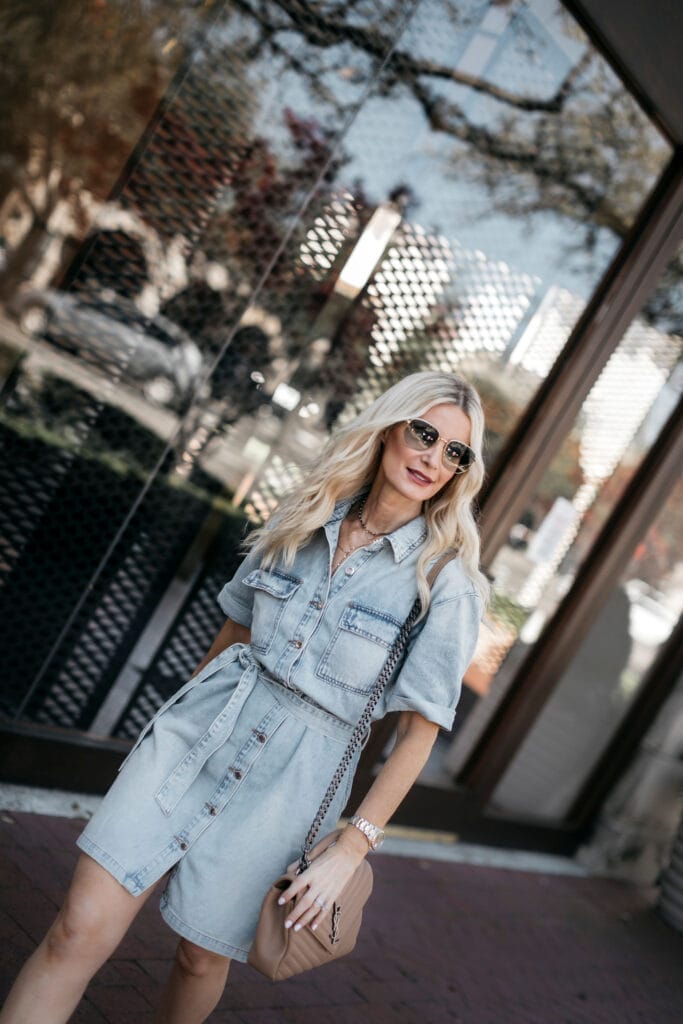 Styling A Denim Dress | A Chic And Versatile Denim Dress