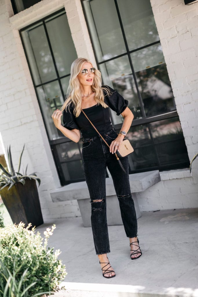 ysl blogger bag outfit