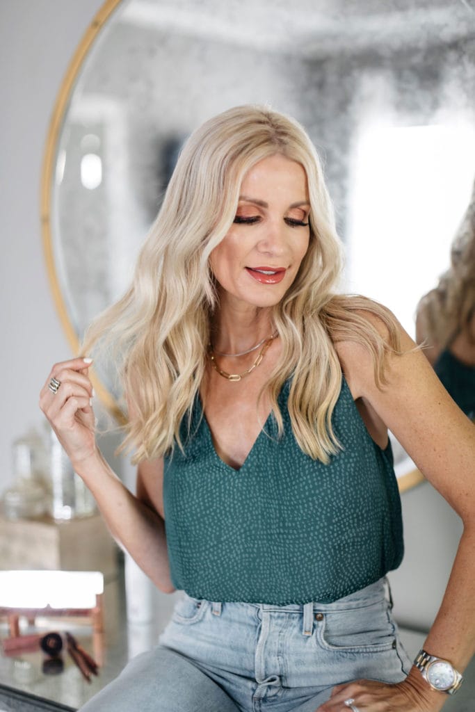 Dallas blogger sharing favorite hair products from the Nordstrom Anniversary Sale 