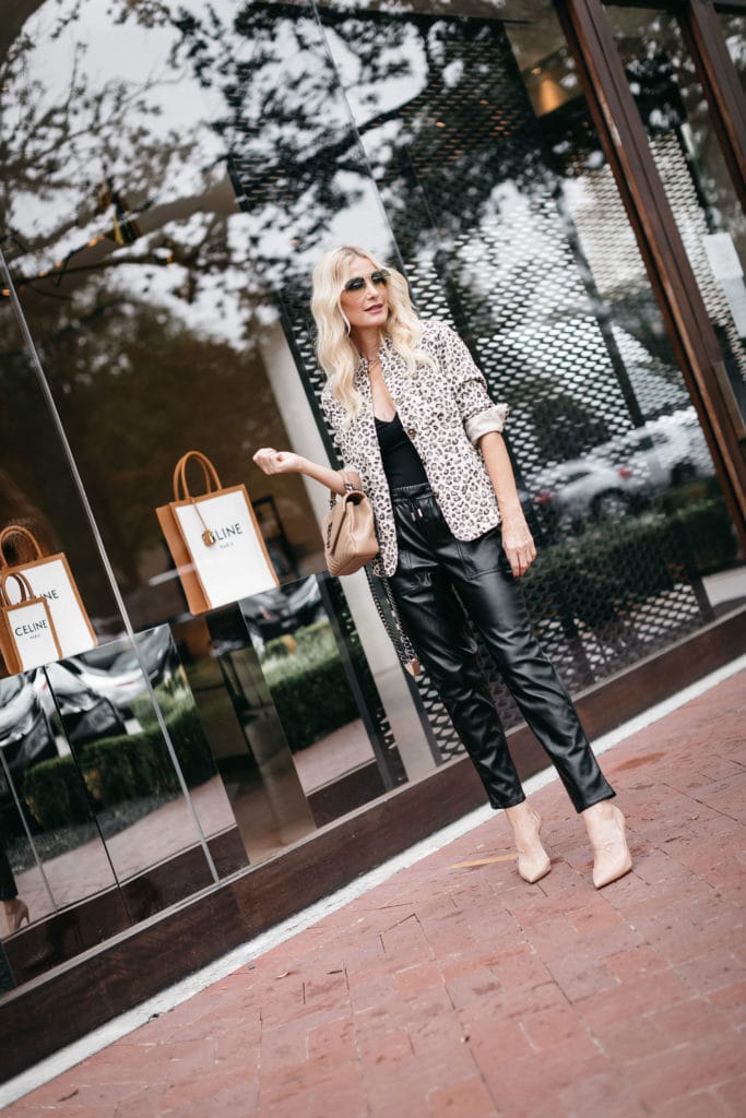 How To Wear Faux Leather Joggers 2 Ways To Wear Leather Joggers