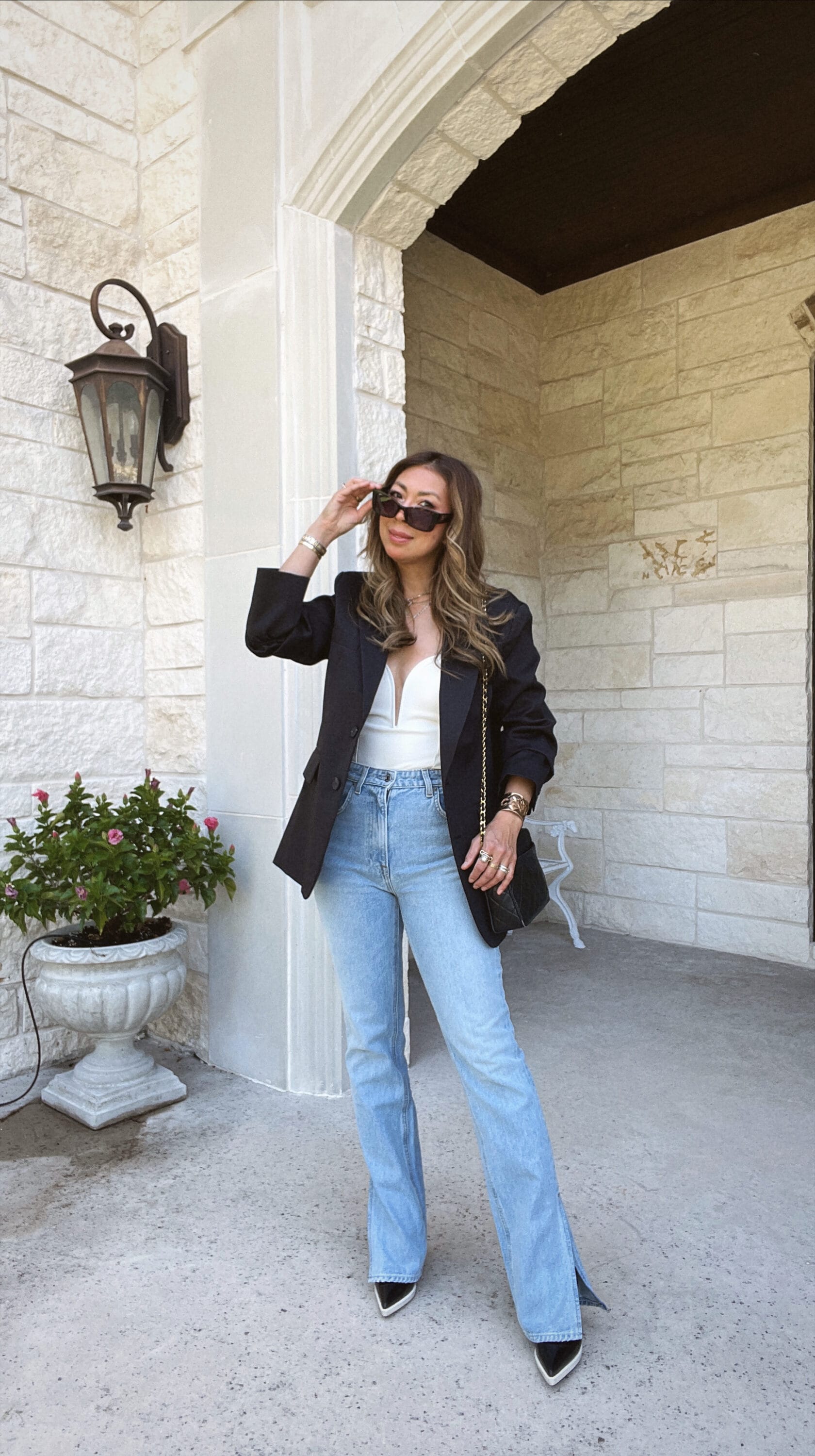 How to Style Bootcut Jeans for Women Over 40