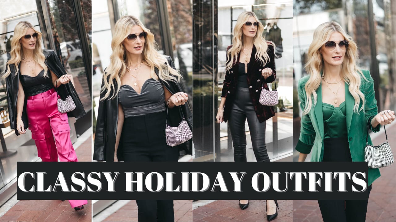 HOLIDAY OUTFITS FOR WOMEN OVER 40