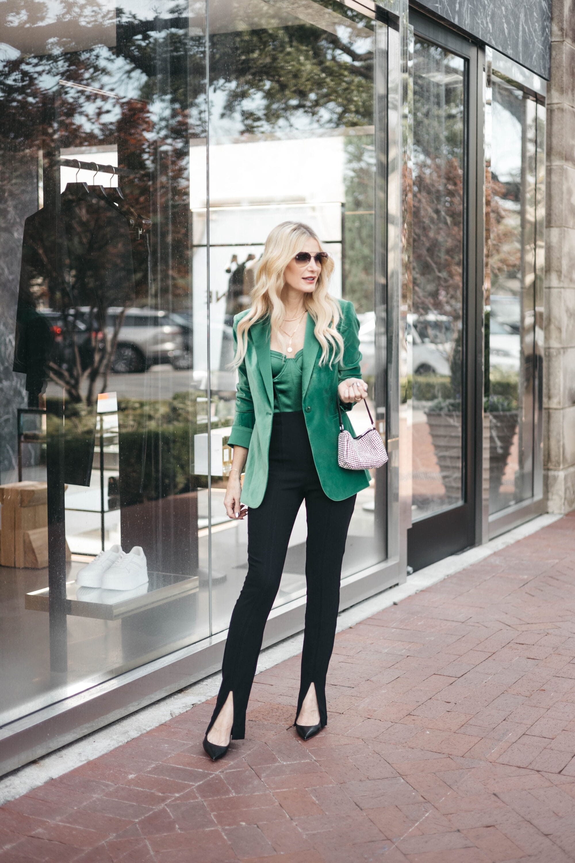 How to Wear Holiday Green Pants  Green pants, How to wear, Holiday outfits