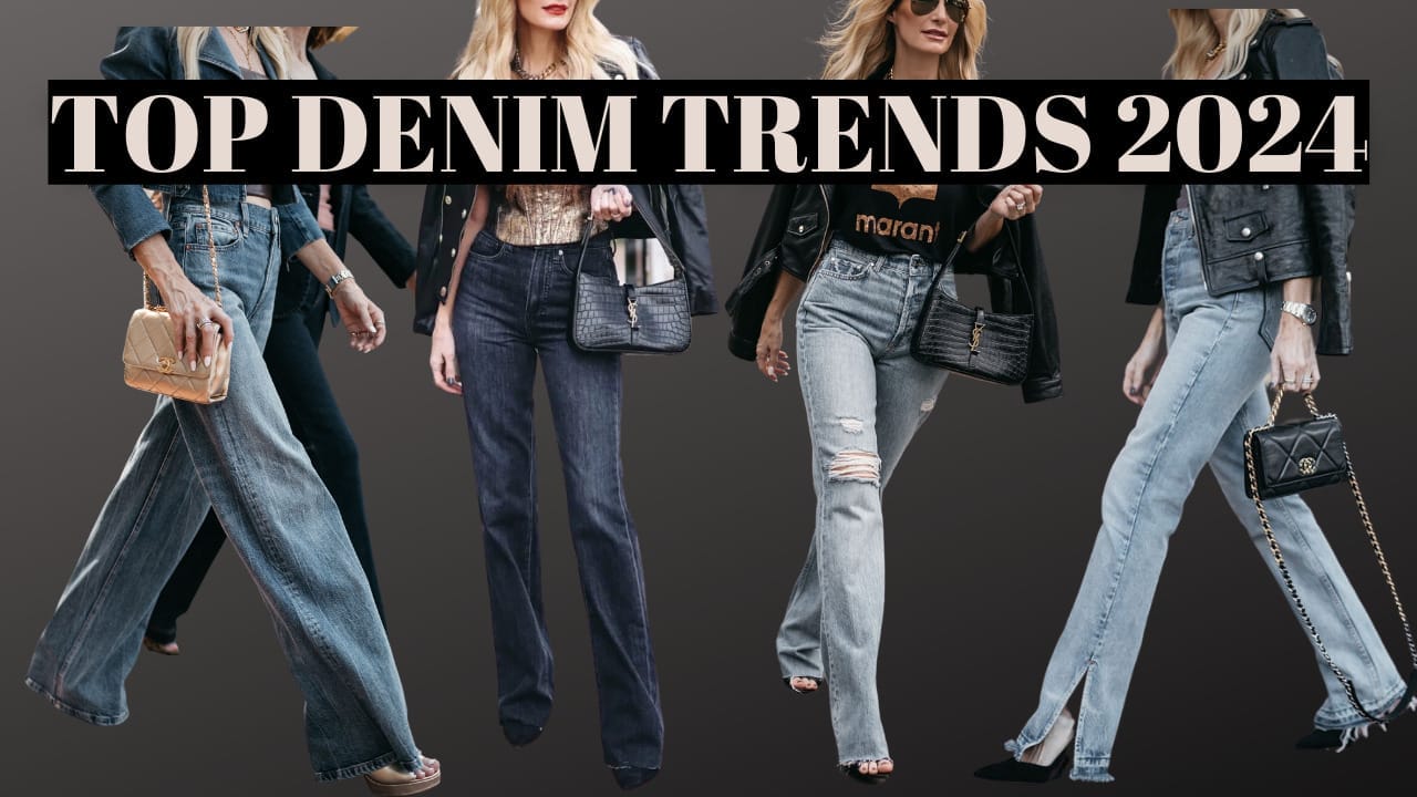 How to Wear the Top Denim Trends of 2023 & 2024