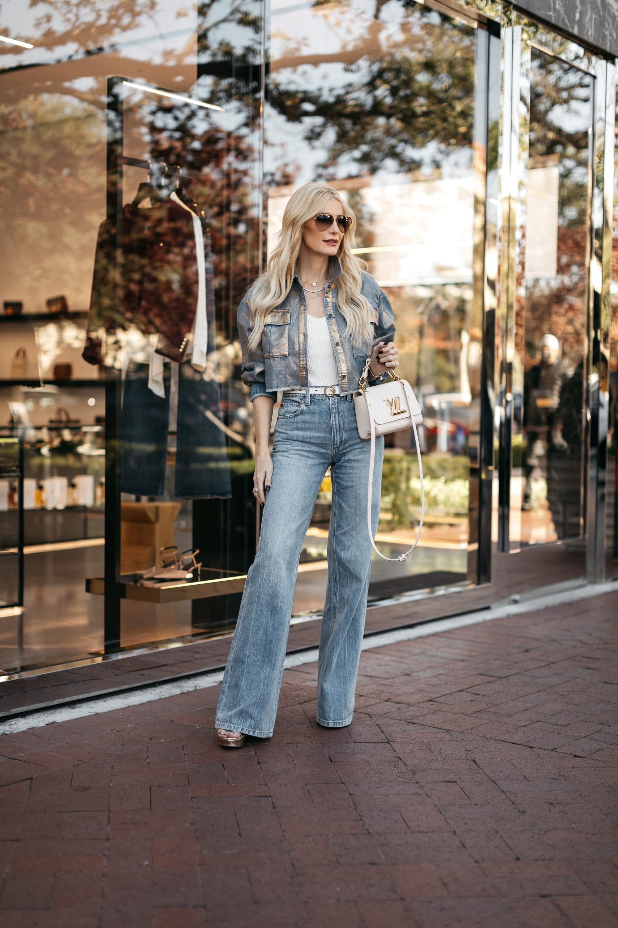 How to style Wide Leg Jeans