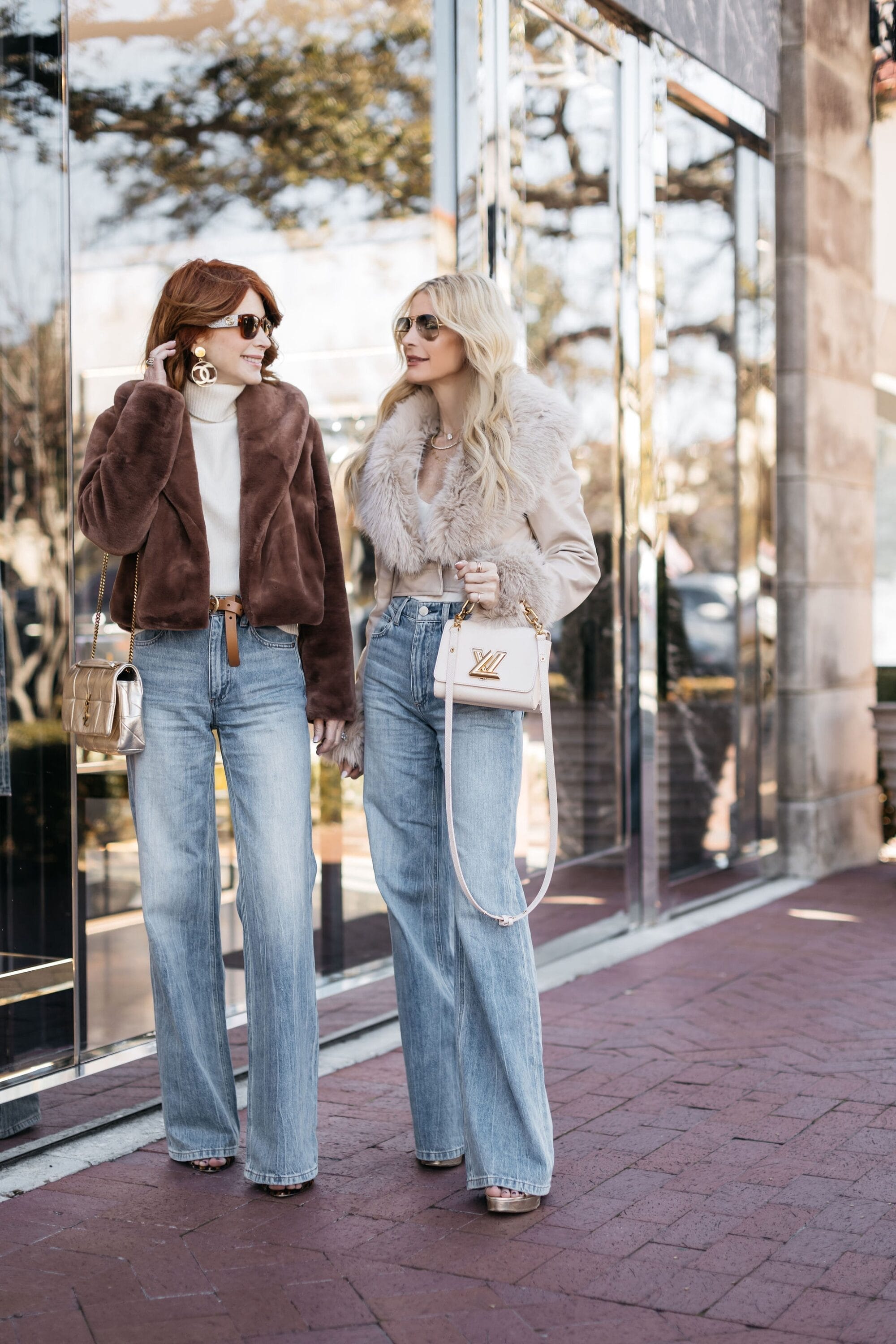 HOW TO STYLE WIDE LEG JEANS - So Heather | Dallas Fashion Blogger